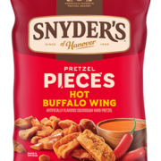 Hot Buffalo Wing Flavored Pretzel Pieces