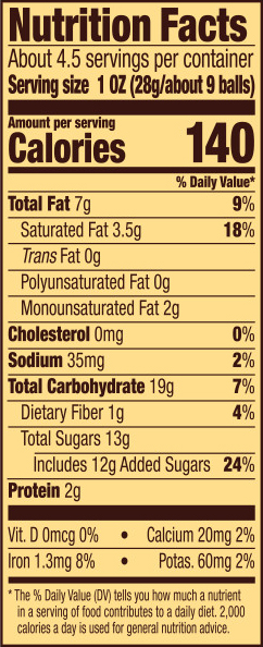 Snyders of Hanover Rounds Milk Chocolate Pretzel Ball, 3.5 Ounce -- 8 per  Case.